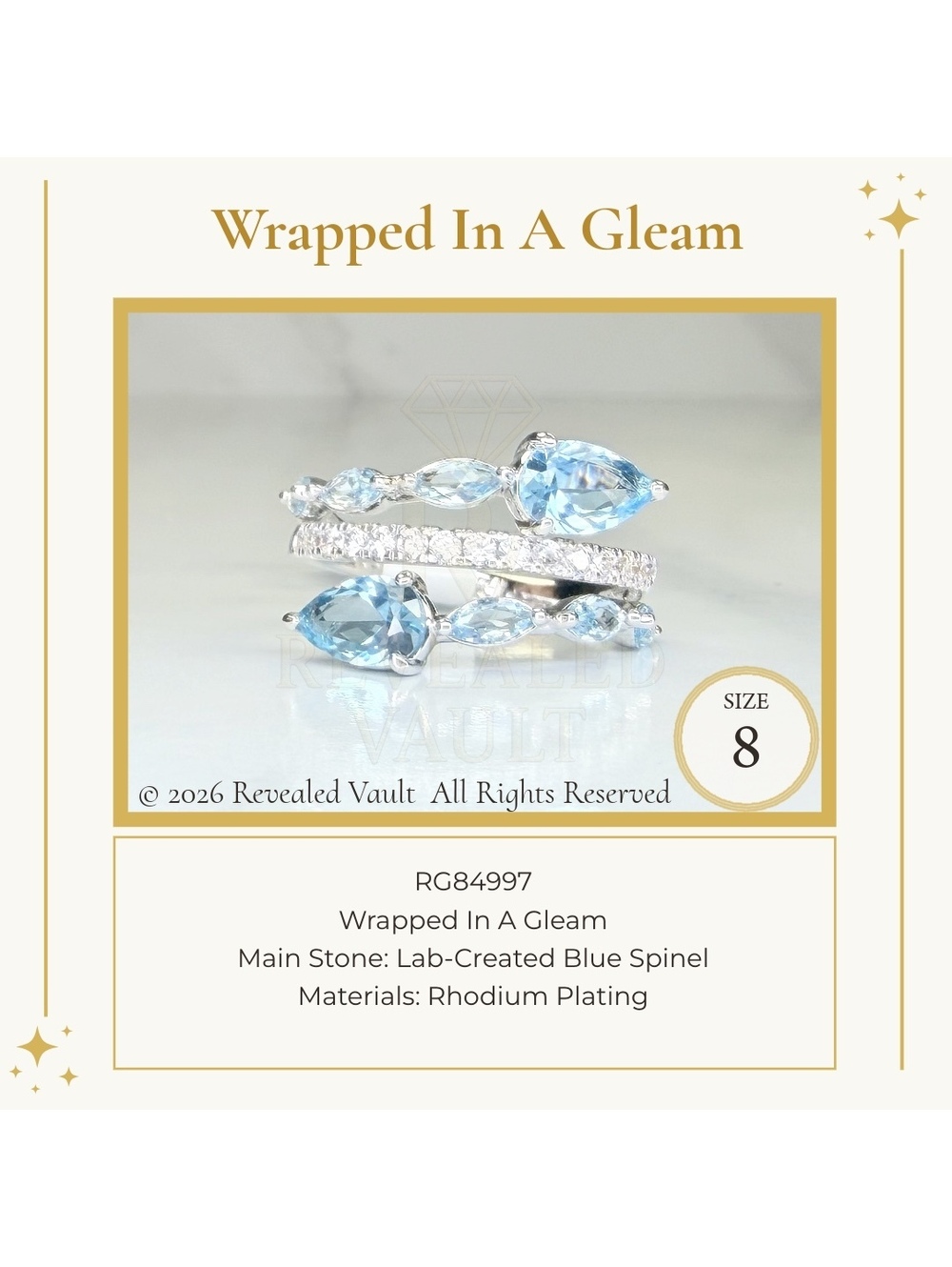 Wrapped In A Gleam - Size 8 - OG